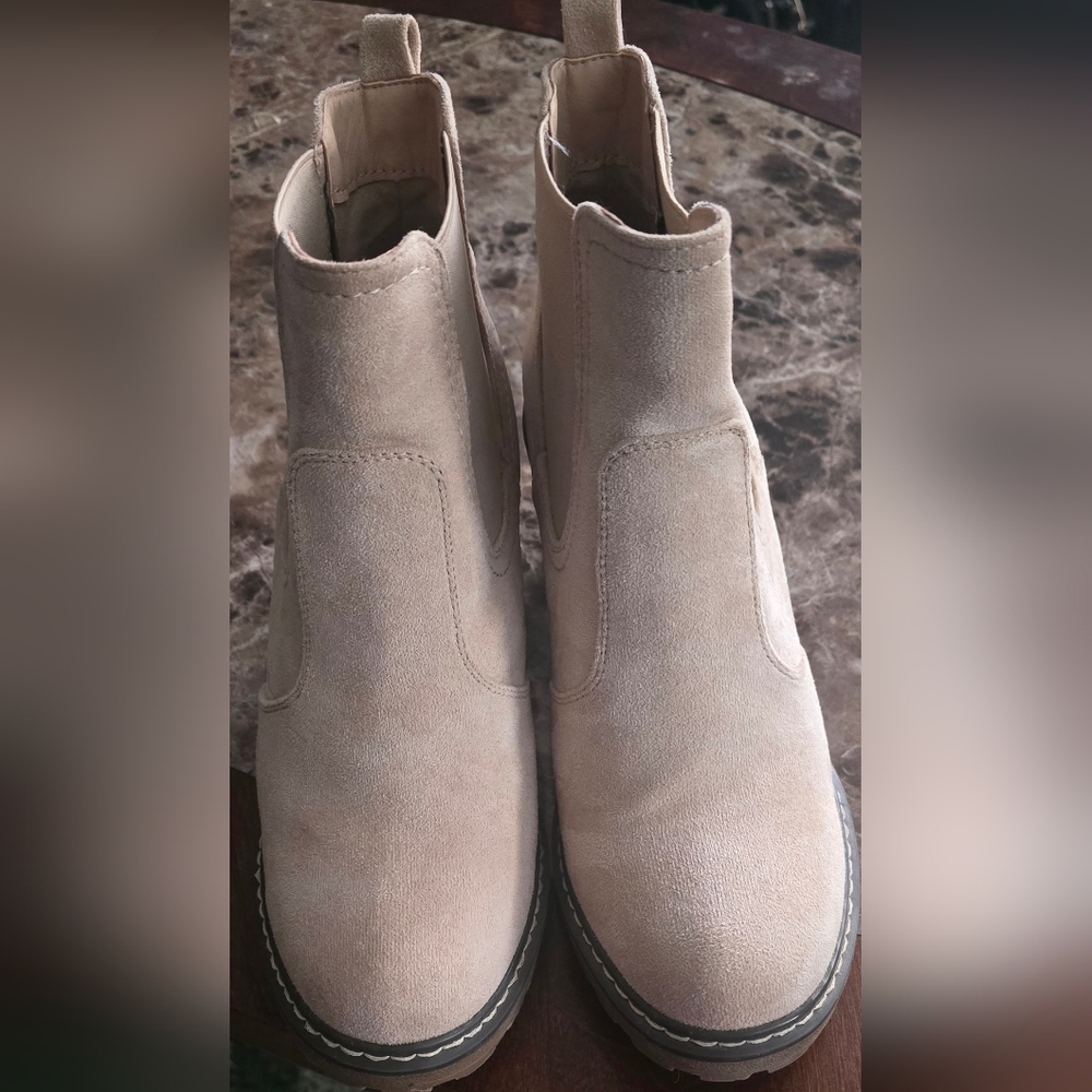 Corkys Light Tan Ankle Booties